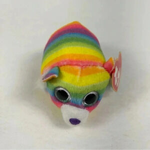 2019 Ty Teeny Beany Boo Baby Tiggy Tiger Plush # 6 McDonalds Happy Meal  Toy